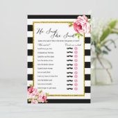 Invitation Fête de l'mariée Games x2 - Qui a dit| Quel âge? (Debout devant)