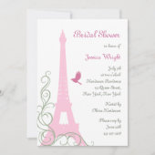 Invitation Fête de l'mariée Inséparable (Devant)