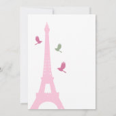 Invitation Fête de l'mariée Inséparable (Dos)