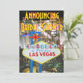 Invitation Fête de l'mariée Las Vegas (Debout devant)