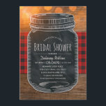 Invitation Fête de l'mariée russe Vintage Chalkboard Mason Ja<br><div class="desc">Fête de l'mariée Rustique Invitations Vintages Chalkboard Mason Jar Bridal Shower Invitations. Présenter une illustration créative de bocal de maçon sur un arrière - plan de nappe vintage. Une belle typographie de texte - vous pouvez éditer. Parfait pour la mariée ! Conçu par http://superdazzle.com</div>