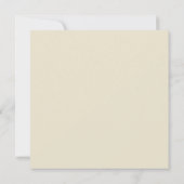 Invitation Fête de l'mariée rustique de Mason Jar (Dos)