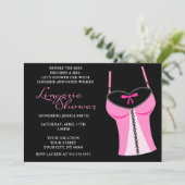 Invitation Fête de l'mariée sassy (Debout devant)