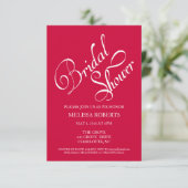 Invitation Fête de l'mariée| Script (Debout devant)
