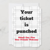 Invitation Fête de l'observation de basket-ball de mars (Dos)