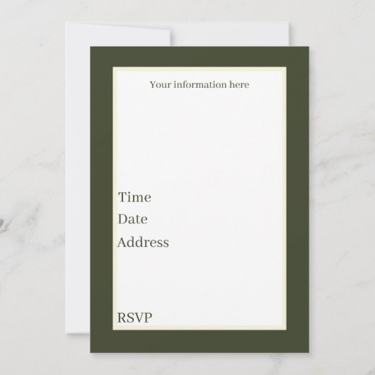 Invitation fête de l'observation des oiseaux (Dos)