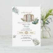 Invitation Fête de l'obtention du diplôme (Debout devant)