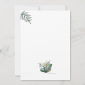 Invitation Fête de l'obtention du diplôme (Dos)