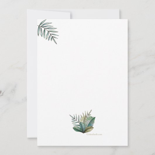 Invitation Fête de l'obtention du diplôme (Dos)