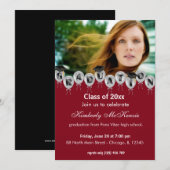 Invitation Fête de l'obtention du diplôme (Devant / Derrière)