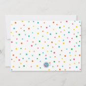 Invitation Fête de l'obtention du diplôme Photo du Parti Mexi (Dos)