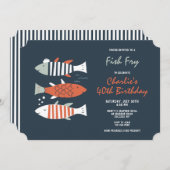 Invitation Fête de l'orge de poisson (Devant / Derrière)