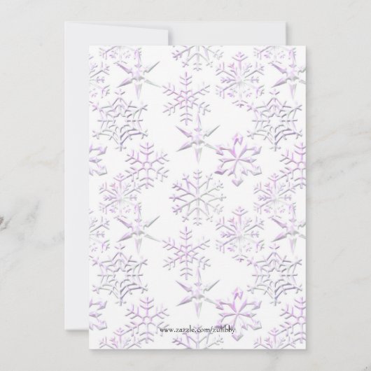 Invitation Fête de l'Ugly Sweater (Dos)