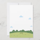 Invitation Fête de Maison Gonflable (Dos)