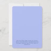 Invitation Fête de maison ouverte minimalisme moderne (Dos)