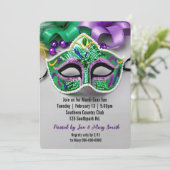 Invitation Fête de Mardi Gras (Debout devant)