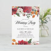 Invitation Fête de mariage (Debout devant)