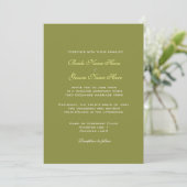 Invitation fête de mariage (Debout devant)