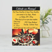 Invitation Fête de mariage à Las Vegas (Debout devant)