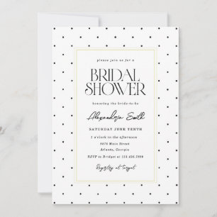 Invitation Fête de Mariage à Points