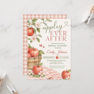 Invitation Fête de mariage Appley EVER AFTER