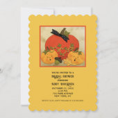 Invitation Fête de mariage automnale (Devant)