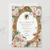Invitation Fête de mariage automnale : l'heure de dévoiler le (Devant)