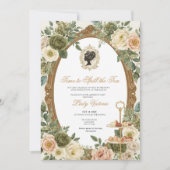 Invitation Fête de mariage automnale : l'heure de dévoiler le (Devant)