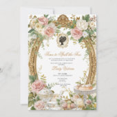Invitation Fête de mariage automnale : l'heure de dévoiler le (Devant)