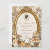 Invitation Fête de mariage automnale : l'heure de dévoiler le (Devant)