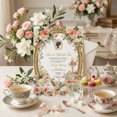 Invitation Fête de mariage automnale : l'heure de dévoiler le