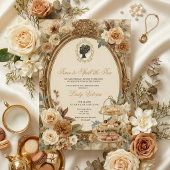 Invitation Fête de mariage automnale : l'heure de dévoiler le
