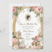 Invitation Fête de mariage automnale : l'heure de dévoiler le (Devant)