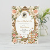 Invitation Fête de mariage automnale : l'heure de dévoiler le (Debout devant)