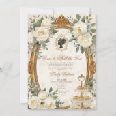 Invitation Fête de mariage automnale : l'heure de dévoiler le (Devant)