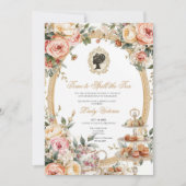 Invitation Fête de mariage automnale : l'heure de dévoiler le (Devant)