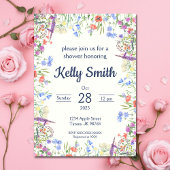 Invitation Fête de mariage champêtre