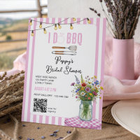 Fête de mariage champêtre avec rayures roses