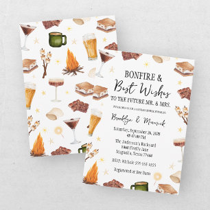 Invitation Fête de mariage champêtre pour couples à l'occasio