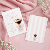 Invitation Fête de mariage Coquette Coffee