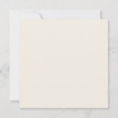 Invitation Fête de mariage Crème de Champagne Hydrangea Blanc (Dos)