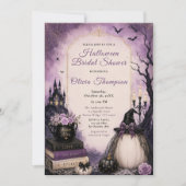 Invitation Fête de mariage d'Halloween (Devant)