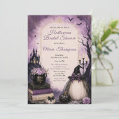 Invitation Fête de mariage d'Halloween (Debout devant)