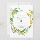 Invitation Fête de mariage en été (Devant)