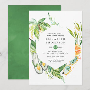 Invitation Fête de mariage en été