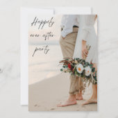 Invitation Fête de mariage et célébration de bonheur éternel (Devant)