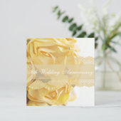 Invitation Fête de mariage et d'anniversaire de mariage avec  (Debout devant)