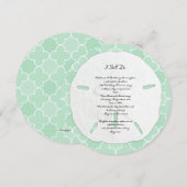 Invitation Fête de mariage et d'anniversaire de mariage Dolla (Devant / Derrière)