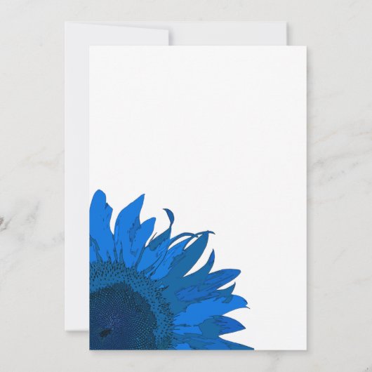 Invitation Fête de mariage et d'anniversaire de mariage sur l (Dos)