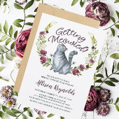 Invitation Fête de mariage félin